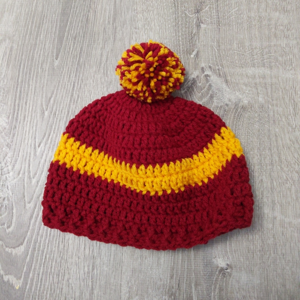 Gryffindor harry potter inspired beanie